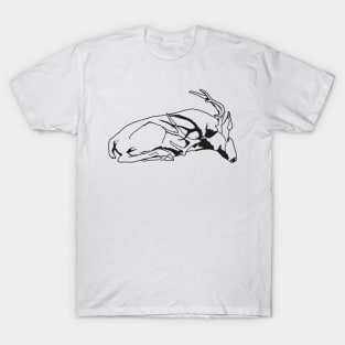 Wild mule deer sleeping T-Shirt